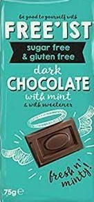 Free'ist Sugar Free Dark Mint Chocolate Bar
