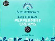 Summerdown Dark Chocolates Peppermint Creams 200g