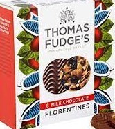 Thomas Fudge's 8 Milk Chocolate Florentines