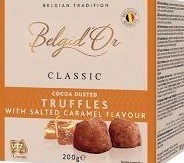 Belgid'Or  Salted Caramel Cocoa Dusted Truffles 200g