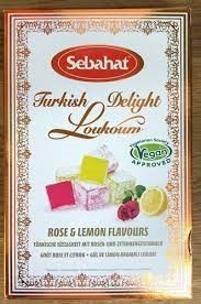 Sebahat Turkish Delight Rose & Lemon 250g