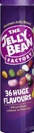 The jelly Bean Factory 36 Huge Flavours Jelly Bean Tube 100g