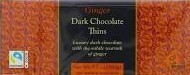 Beech's Ginger Dark Chocolate Thins 150g