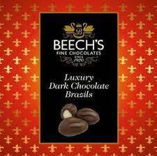 Beech's Luxury Dark Chocolate Brazils 90g